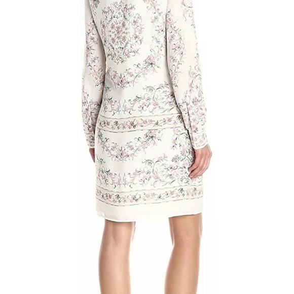 NWT BCBGMAXAZRIA Long Sleeve Freya Scarf Shift - Picture 3 of 5